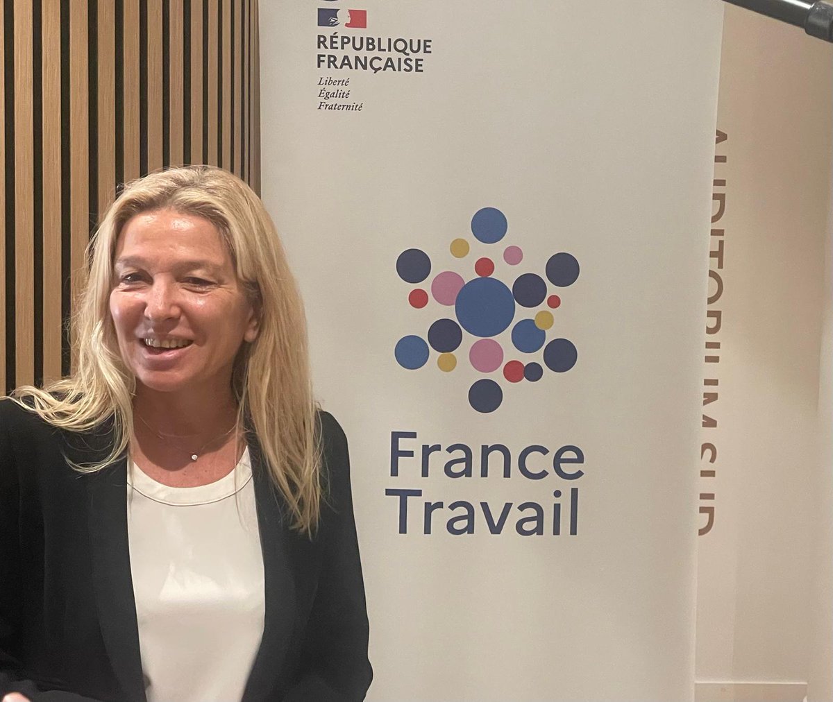 France Travail (@francetravail) on Twitter photo "Ça fait 2 ans que je travaille avec France Travail et ça a clairement changé ma vision. Attirer, former, recruter autrement, c'est possible avec France Travail ! Il y a une vraie agilité qu’on ne soupçonne pas." <a href="/helene_badia/">Hélène Badia</a>, Présidente de l'Université des #Métiers du Nucléaire "Ça fait 2 ans que je travaille avec France Travail et ça a clairement changé ma vision. Attirer, former, recruter autrement, c'est possible avec France Travail ! Il y a une vraie agilité qu’on ne soupçonne pas." <a href="/helene_badia/">Hélène Badia</a>, Présidente de l'Université des #Métiers du Nucléaire
