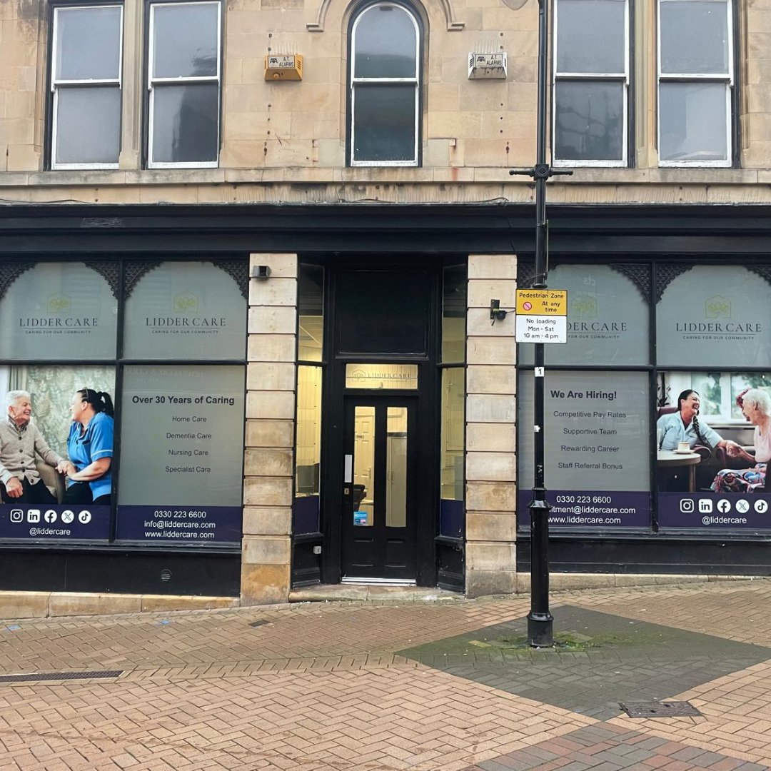 LidderCare's tweet photo. Welcome to the new Lidder Care office!🏡

Whether you're looking to arrange care, curious about the process or interested in a career in care - we’d love to chat.

Pop in and see us at 19 Market Street, Mansfield, NG18 1JG to meet our team and learn more💛

#LidderCare #NewOffice https://t.co/OvAOnqyAhG