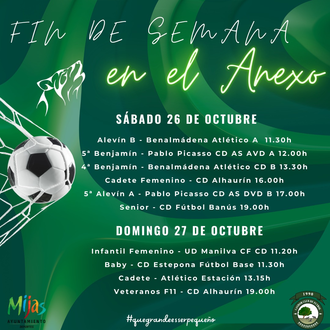 Fin de semana en el Anexo del 26-27 de octubre 💚🐺