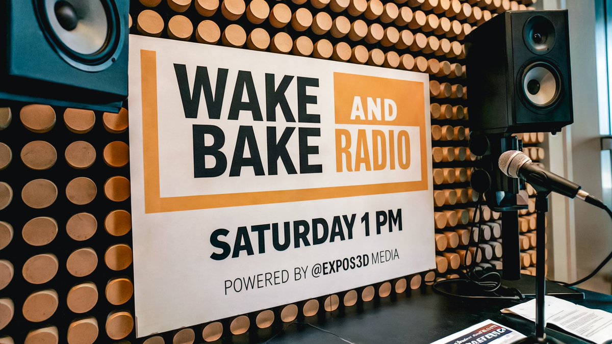 Gm ☕️☀️
Wake N Bake with me
AND THE GANG 

Every Saturday 
1PM EST