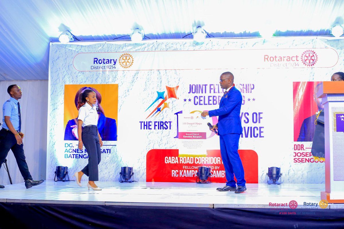 ROTARACT ENTEBBE AIRPORT-THE PILOTS โโโ - RID9214 (@rctebb) on Twitter photo We were recognized amongst the best performing clubs in Quarter 1 of this Rotary year by <a href="/JB_Ssengooba/">JB Ssengooba</a> and PIME team.
We continue to serve our community in Quarter 2 to leave lasting change and bring smiles to them. <a href="/RotaractD9214/">Rotaract District 9214</a> <a href="/RCEntebbe/">Rotary Club Of Entebbe (D9214)</a> <a href="/HappyBanda14/">Happy Banda</a> <a href="/mugumyaabbey19/">Mugumya Abbey</a> We were recognized amongst the best performing clubs in Quarter 1 of this Rotary year by <a href="/JB_Ssengooba/">JB Ssengooba</a> and PIME team.
We continue to serve our community in Quarter 2 to leave lasting change and bring smiles to them. <a href="/RotaractD9214/">Rotaract District 9214</a> <a href="/RCEntebbe/">Rotary Club Of Entebbe (D9214)</a> <a href="/HappyBanda14/">Happy Banda</a> <a href="/mugumyaabbey19/">Mugumya Abbey</a>