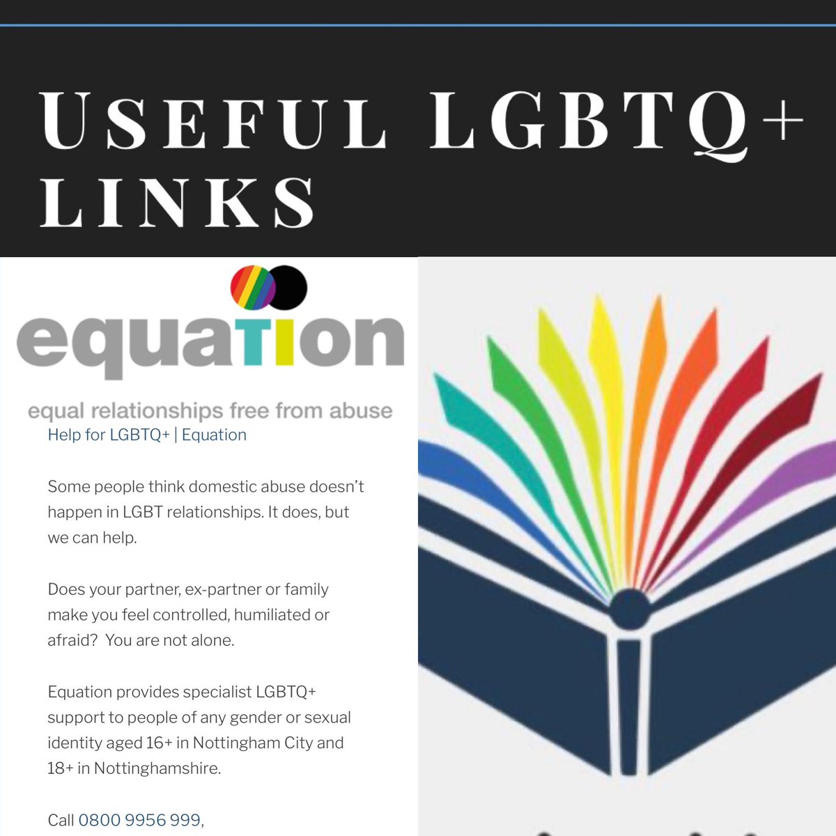 JenkinsonTroy's tweet image. Proud to partner with @EquationOrg (links on my website) to promote support for those who need it in our LGBTQ community 
.
.
.
#support #lgbtsupport