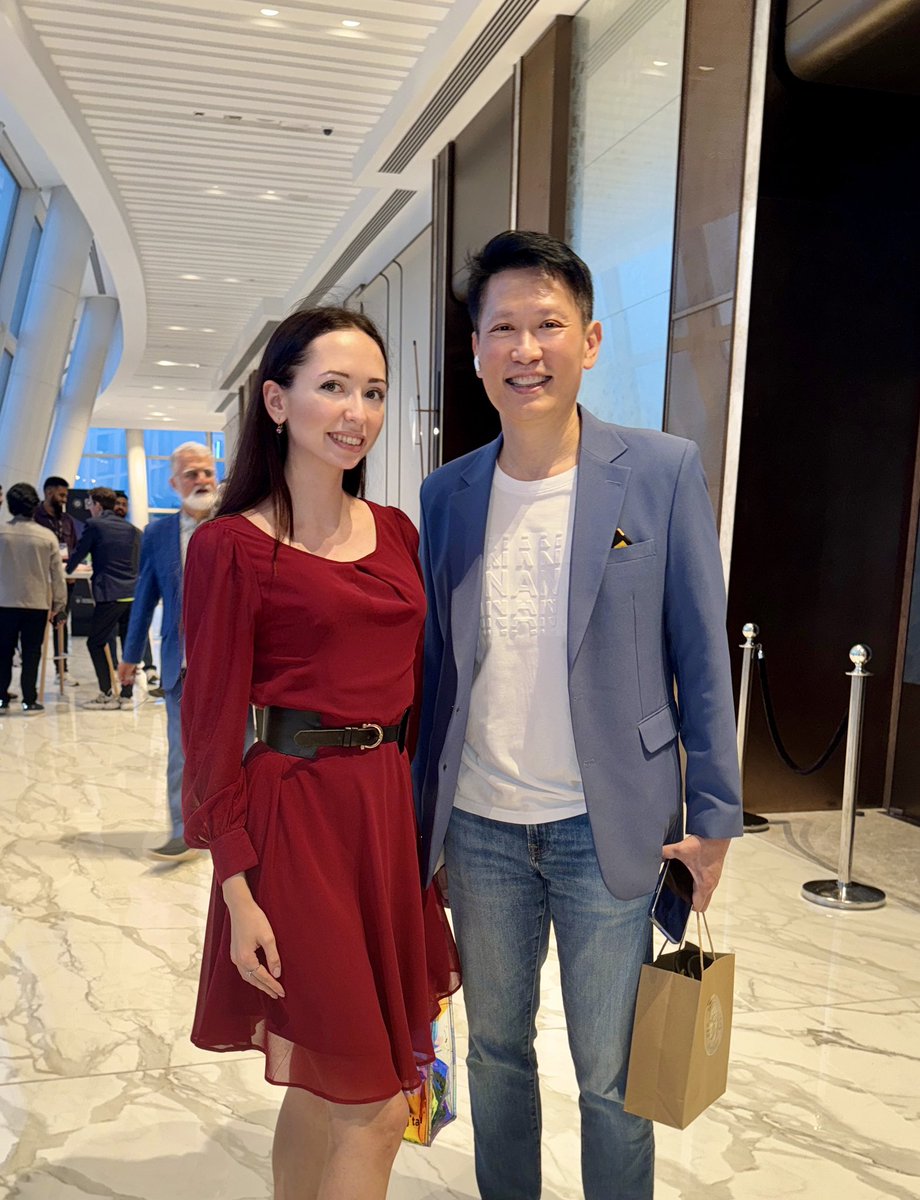 Great to see @_RichardTeng, CEO @binance, biggest #crypto exchange in the  world. Before joining Binance, he held prominent positions such as the CEO  of the Financial Services Regulatory Authority at @ADGlobalMarket and