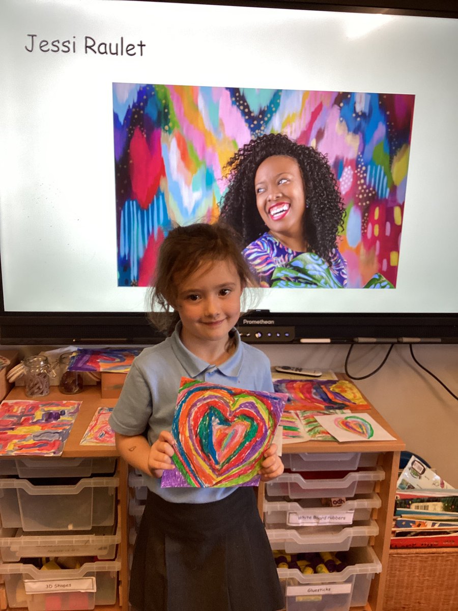Year1Bedford1's tweet photo. We have been inspired by Jessi Raulet! Look at our beautiful artwork❤️💚🧡💙💛💜
@Year1Bedford1 @BedfordPrimary @SouthportLTrust @EttaVee https://t.co/gWP5X6i1Hi