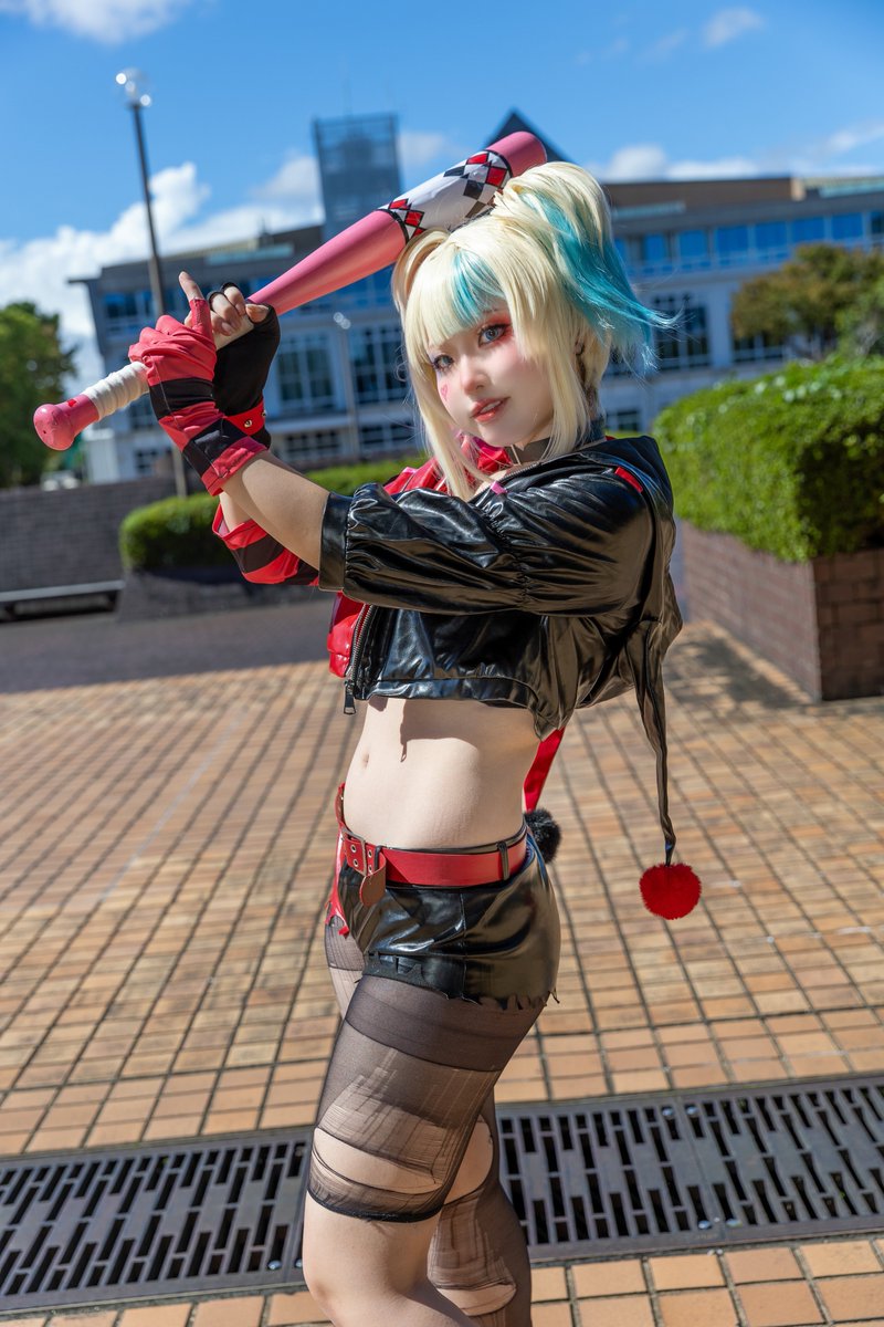 世界えるか (@erukakundayo) on Twitter photo Cosplay/異世界スーサイドスクワット
ハーレイ・クイン♡
photo <a href="/sakurai_t/">カエルテンシ</a> 
 #こすおふ Cosplay/異世界スーサイドスクワット
ハーレイ・クイン♡
photo <a href="/sakurai_t/">カエルテンシ</a> 
 #こすおふ