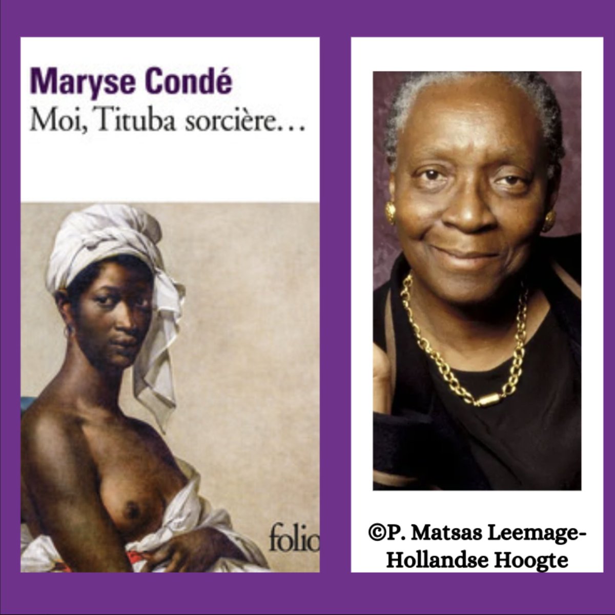 Autrices_Invisi's tweet image. "Tituba, qui pour nous protéger ?" 

En ce moment au @PalaisdeTokyo, on peut contempler une très belle exposition avec Tituba comme figure tutélaire.
Tituba, victime des procès de Salem, qui inspira l'un des grands romans de #MaryseCondé :

Moi, Tituba sorcière (1986) 
🧵⬇️