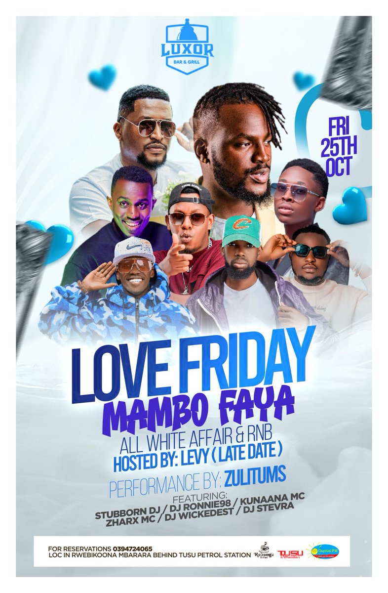 nickson_256's tweet photo. .@EdieNiwenyesiga's white affair attire in a nutshell. 
The day is tomorrow and we are ready godamn it. Bring it on 

#LoveFriday
#MamboFayaAtLuxor https://t.co/dKALzie9o7