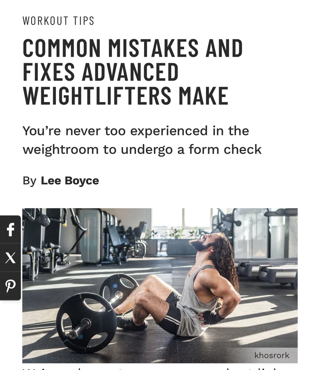 muscle_fitness's tweet image. COMMON MISTAKES AND FIXES ADVANCED WEIGHTLIFTERS MAKE

You’re never too experienced in the weightroom to undergo a form check
By Lee Boyce
@coachleeboyce 

Read Article: muscleandfitness.com
@muscleandfitness @muscleandfitnesshers 

#advancedexercises #exercisetips #experttips…
