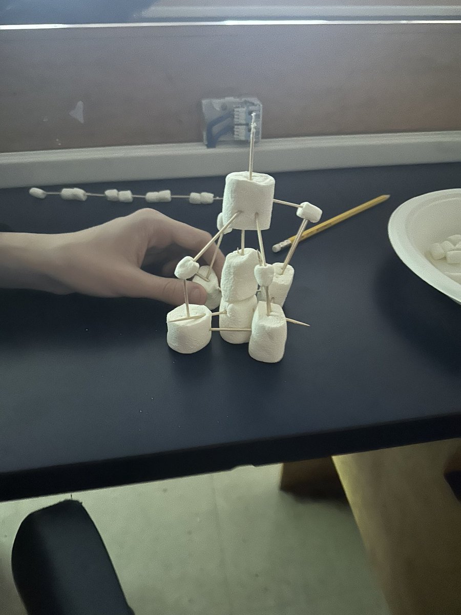 Kicking off our <a href="/mpipanthers/">MPI</a> STEM activities with @JHPorterNL and the Marshmallow Toothpick Building Challenge! Students built some impressive structures, ranging from 15cm to 45cm. Great creativity and teamwork! #STEM #HandsOnLearning #MountPearlIntermediate