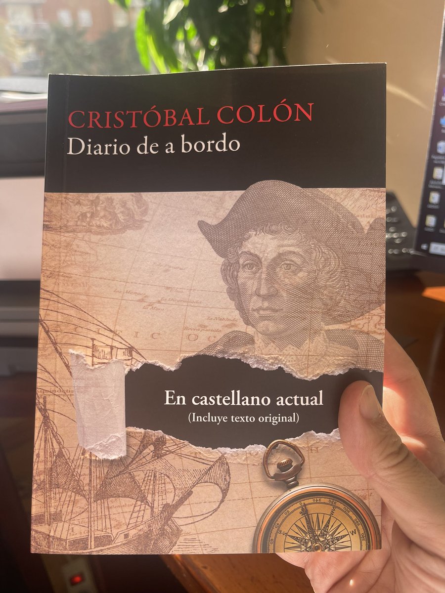 EdInconexas's tweet photo. ATENCIÓN! Vamos a regalar 5 libros del “Diario de a bordo” de Cristóbal Colón entre todos los que hagáis retuit a este post y follow a nuestra cuenta. 

¡Celebramos que, según las últimas investigaciones, Colón era español! https://t.co/cD9b0qczwj