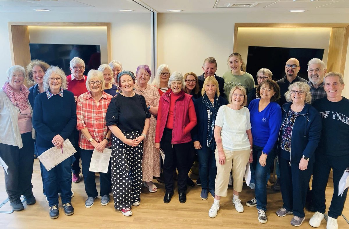 🎶 Love to sing? Join our weekly Rhythm of Life choir in The Leveson Centre! Open to anyone affected by cancer, no matter your singing ability.

Grab a cup of tea in the Centre on Tuesdays at 10:30am, before singing starts at 11am! ☕🎤

Find out more here 👉