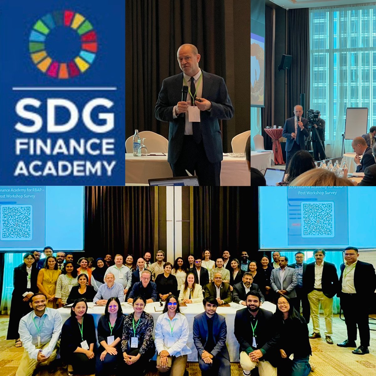 Karanraj Chaudri (@karanrajchaudri) on Twitter photo <a href="/UNDPasiapac/">UNDP in Asia and the Pacific</a> held the 4⃣th #SDG #Finance Academy w/ colleagues from 1⃣9⃣ countries at forefront of working on #public #private #Financing4Development. Covered key strategies including #INFFs, #BlendedFinancing mechanisms, #Taxonomies and #PipelineDevelopment for the SDGs <a href="/UNDPasiapac/">UNDP in Asia and the Pacific</a> held the 4⃣th #SDG #Finance Academy w/ colleagues from 1⃣9⃣ countries at forefront of working on #public #private #Financing4Development. Covered key strategies including #INFFs, #BlendedFinancing mechanisms, #Taxonomies and #PipelineDevelopment for the SDGs