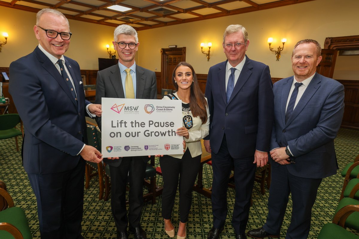 abcb_council's tweet image. A productive day at Westminster yesterday, where a joint delegation from Mid South West and Causeway Coast &amp;amp; Glens met with MPs and Lords from across the political spectrum to emphasise the urgent need to lift the pause on Growth Deals. bit.ly/3UnlxVs 

#LiftThePause
