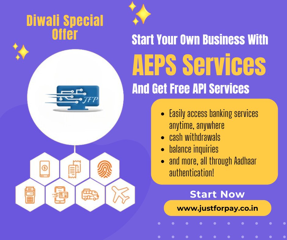 JUSTFORPAY_'s tweet photo. 🌟 Unlock the Power of AEPS! 🌟

Have you heard of AEPS (Aadhaar Enabled Payment System)? It’s a revolutionary way to conduct transactions using just your Aadhaar number! From cash withdrawals to money transfers, AEPS makes banking easy and accessible for everyone. 💳✨ https://t.co/T2bzqJyamy