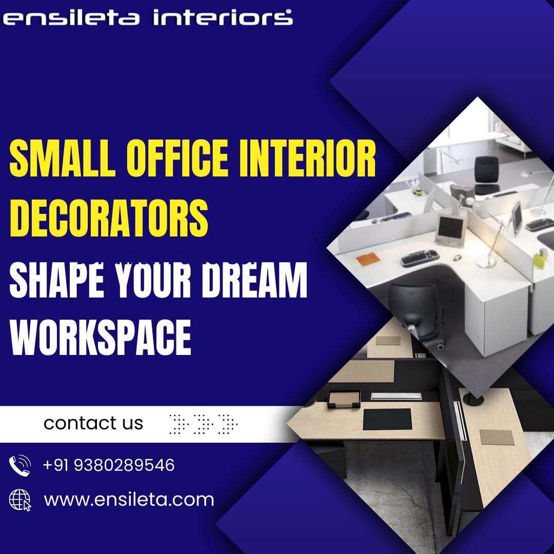 johnfredrick69's tweet image. Small Office, Big Dreams! 🚀

Let Ensileta Interiors shape your perfect workspace with smart, stylish designs. Transform every corner into a space that inspires productivity and success!

📲 +91 9380289546
🌐 ensileta.com
#SmallOfficeDesign #DreamWorkspace