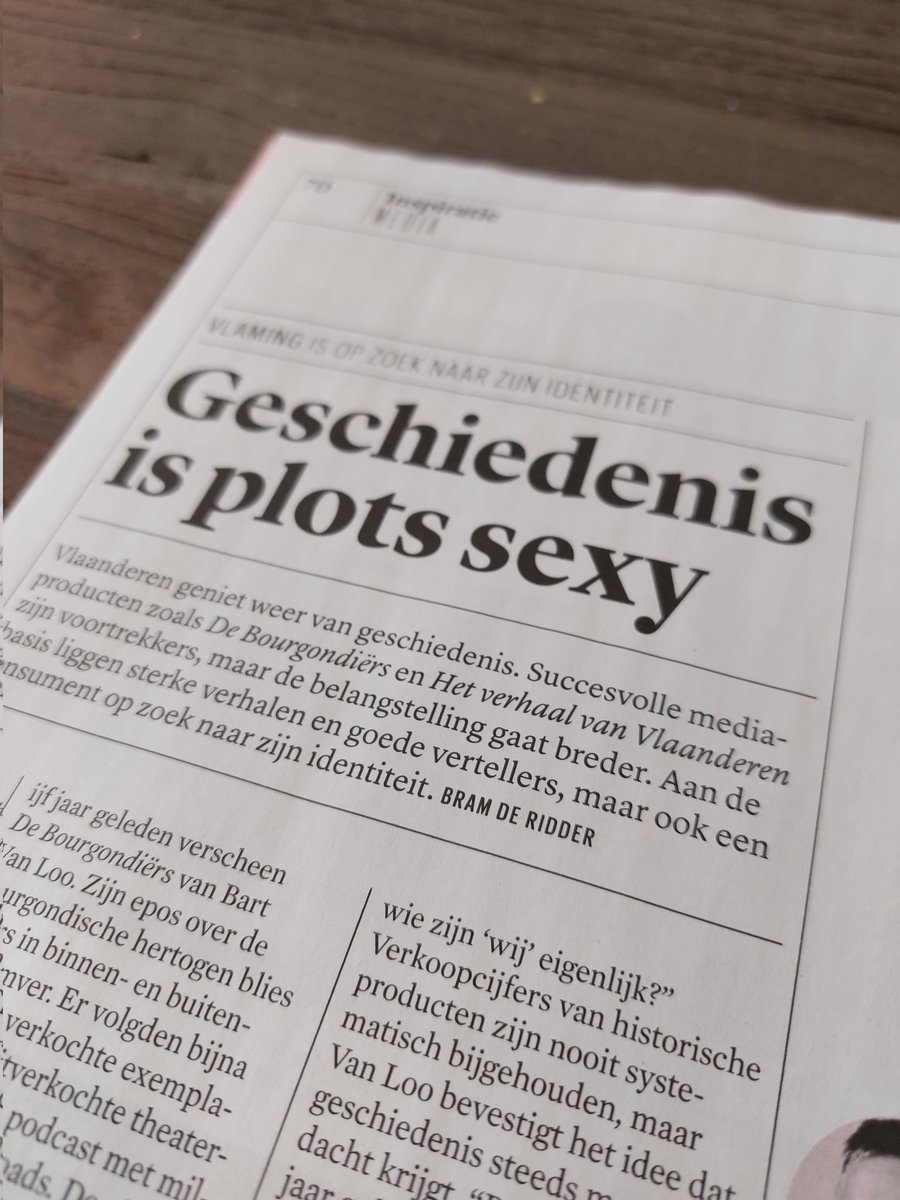 Bon, van het academische gilde freelance overgestapt naar het journalistieke gilde 🤩. Met dank aan <a href="/nijst/">Stijn Fockedey</a>, <a href="/JDeMeulemeester/">Jan De Meulemeester</a> en @TrendsKanaalZ voor de kans, en <a href="/bartvanloo/">Bart Van Loo</a>, <a href="/KatrienDeVreese/">Katrien De Vreese</a>, Arnout Hauben (<a href="/dechinezen/">De chinezen</a>) en Jesse Fabré (<a href="/DeMensen/">De Mensen</a>) voor de interessante babbel!