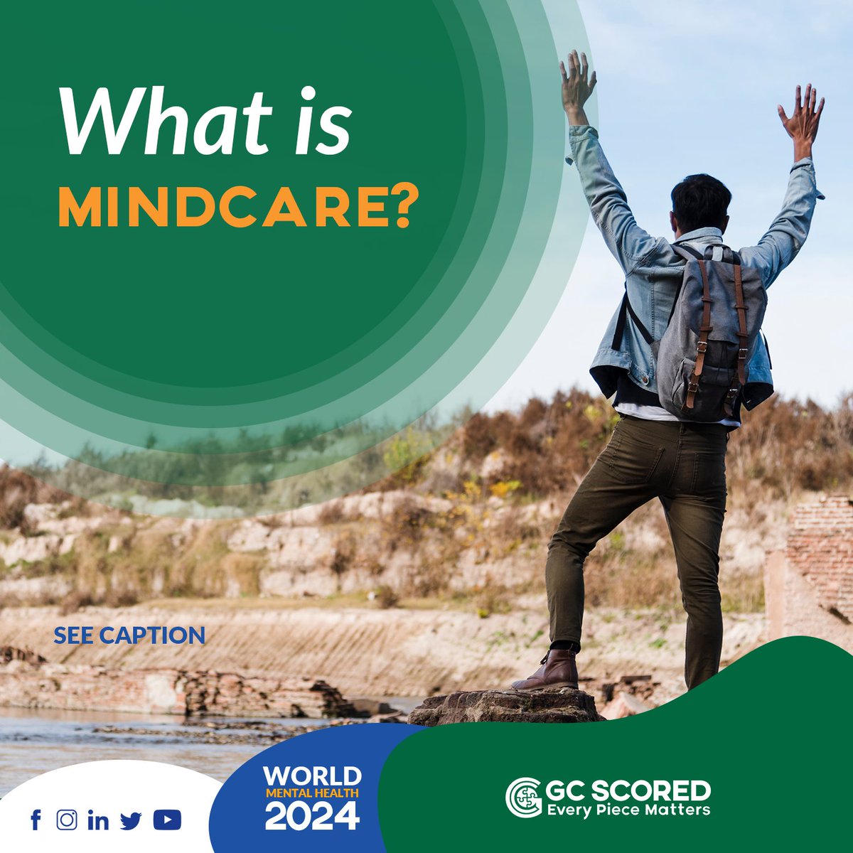 Meet Mindcare—a fresh approach to mental well-being for anyone, anytime, anywhere. At GCSCORED, we believe that mental health isn't just about treatment but about prevention, self-awareness, and resilience-building. Mindcare empowers you to take control of your mental well-being.