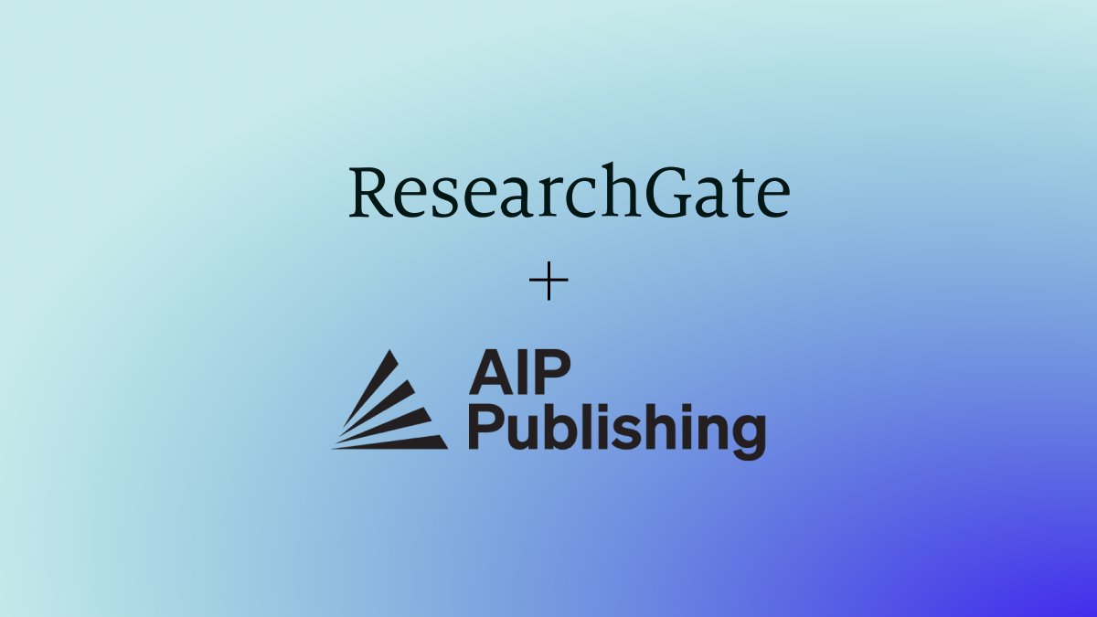 ResearchGate tweet media