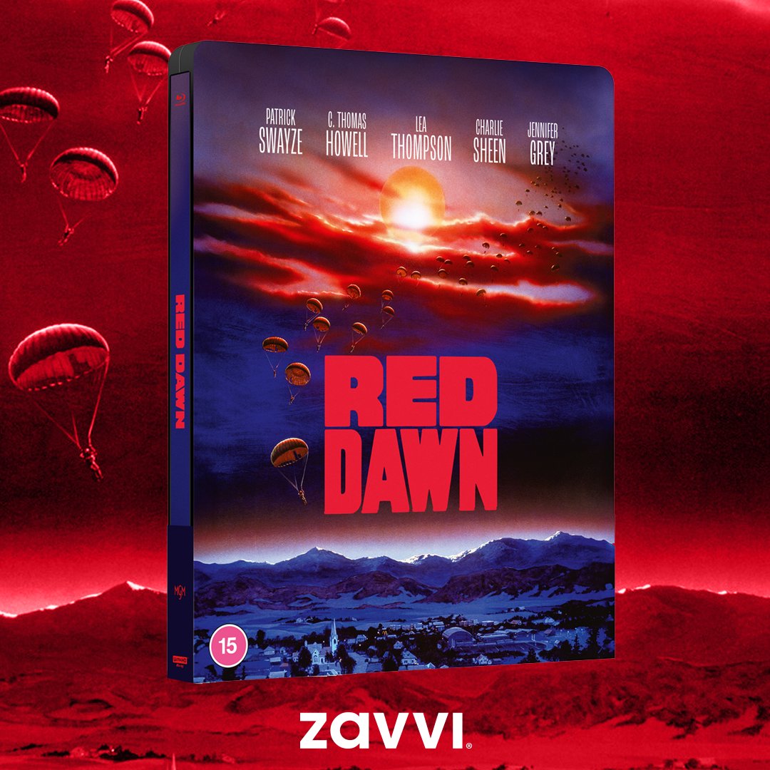 The Cold War is heating up again, as 80s action classic RED DAWN has been remastered in 4K!

Pre-order the limited-edition steelbook and mediabook now &gt;&gt;&gt; zavvi.com/blu-ray-and-dv…