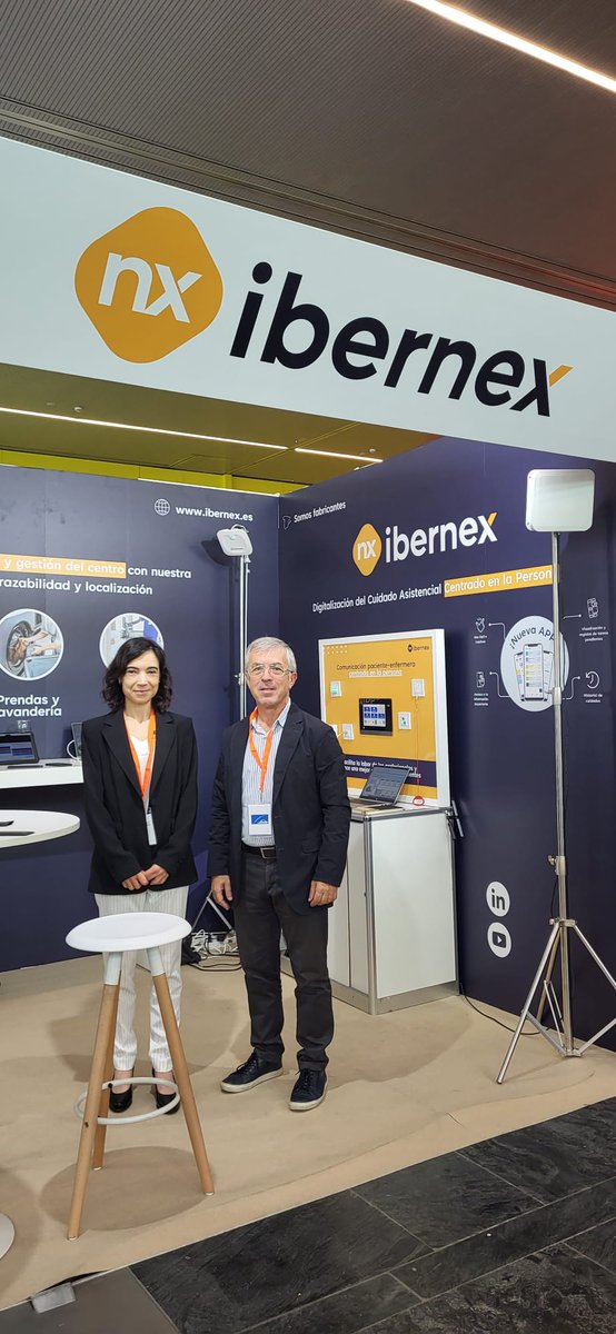 ¡Seguimos por el #41SeminarioAEIH! Te esperamos en el stand 118 para mostrarte lo último en trazabilidad y localización de pacientes y nuestras soluciones de comunicación asistencial. ¡Te esperamos!