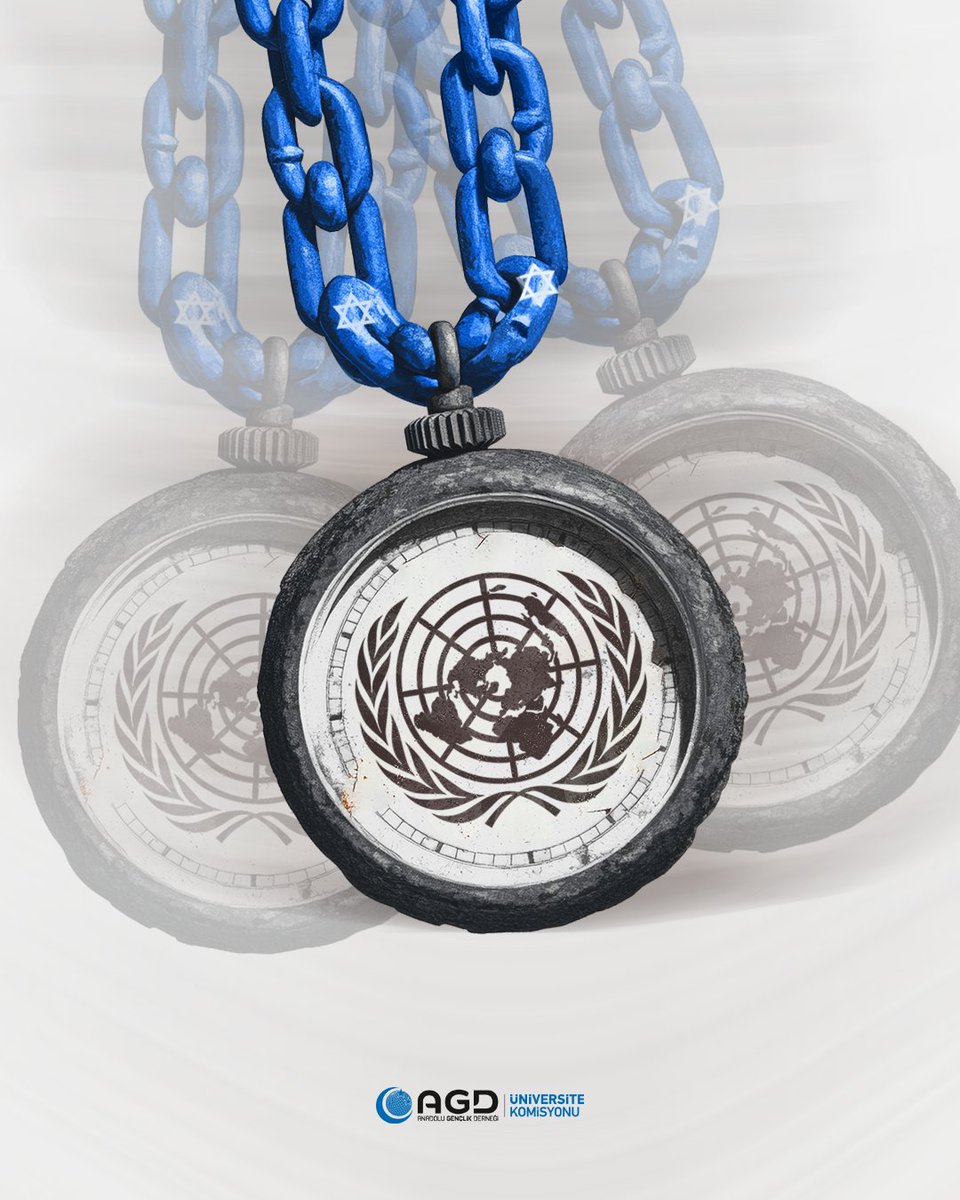 Kuruluş amacına hizmet eden ve amacı uğruna tüm insani değerleri çiğneyen Birleşmiş Milletler'in gününü tebrik ediyoruz!

Görülmüştür ki; Gazze'den Suriye'ye, Irak'dan Doğu Türkistan'a, Ruanda Katliamından Srebrenitsa Katliamına kadar hiçbir süreçte mazlumun yanında duramayan bu