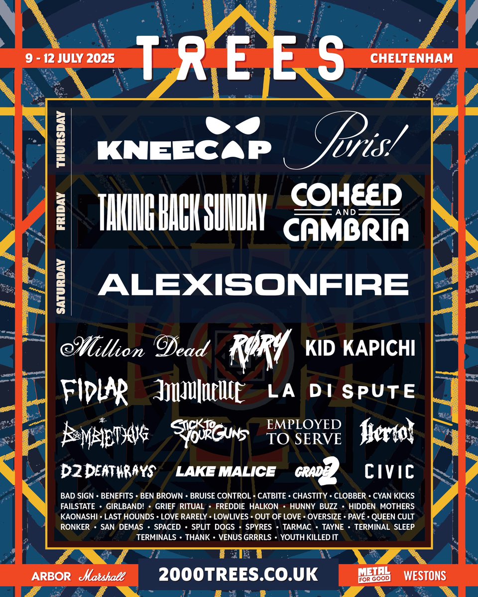 lakemalice's tweet photo. 2025 HERE WE GO 😈

We will return to the amazing @2000trees in 2025 on an insane lineup.

Get yer tix now and see the malice pit ⚔️💋 
https://t.co/MWbcRHQKBh https://t.co/HmkBK8y6Za