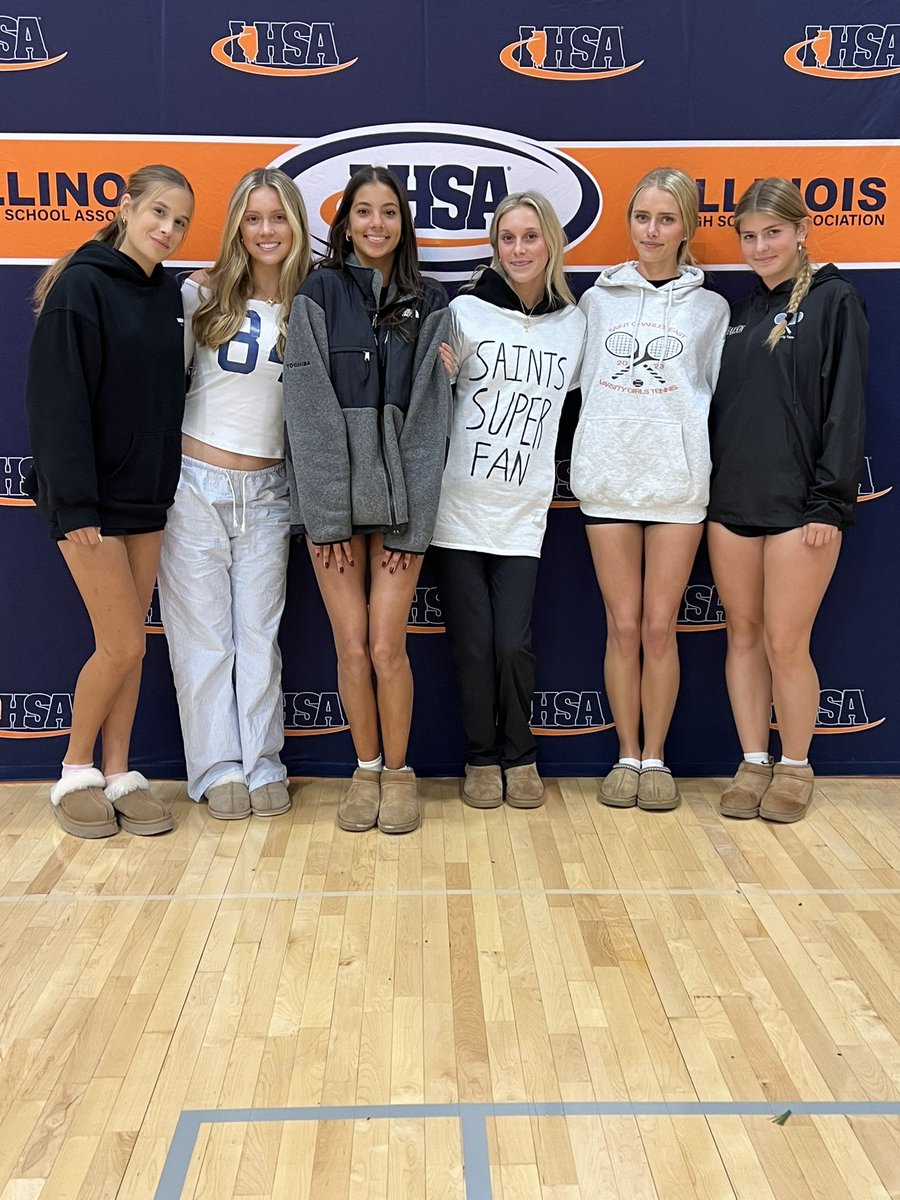 Day 1 of state today! Let’s go Saints!