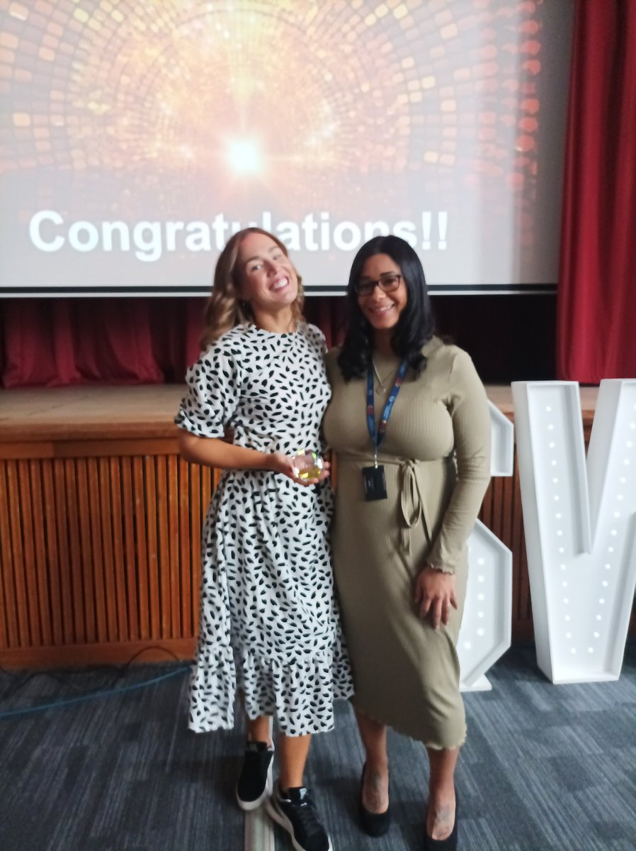 Special Recognition Highly Commended…. Katie Edwards 🌟 💜 presented by SWDF Chair Rebecca Tweedie Congratulations! #HighlyCommended