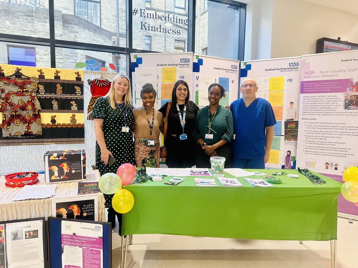 Come join us today in the main concourse celebrating #BlackHistoryMonth &amp; FTSU #reclaimingnarratives #listenup <a href="/BTHFT/">Bradford Teaching Hospitals NHS FT</a> @Mel_Pickup <a href="/BTHFT3/">Diversity & Inclusion BTHFT</a> <a href="/BTHFTCharity/">Bradford Hospitals Charity</a> <a href="/Sonia_Sarah1/">Sonia Sarah</a> <a href="/65_susan/">💙Sue Franklin 💙</a> <a href="/HayatKez/">Kez Hayat</a> <a href="/_Sajaz/">Saj</a>