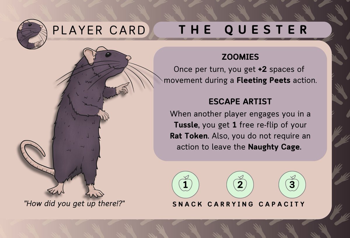 BenjaminCadenza's tweet photo. Featuring adorable playable characters

#RATS #boardgames https://t.co/qFGEK6lUZf