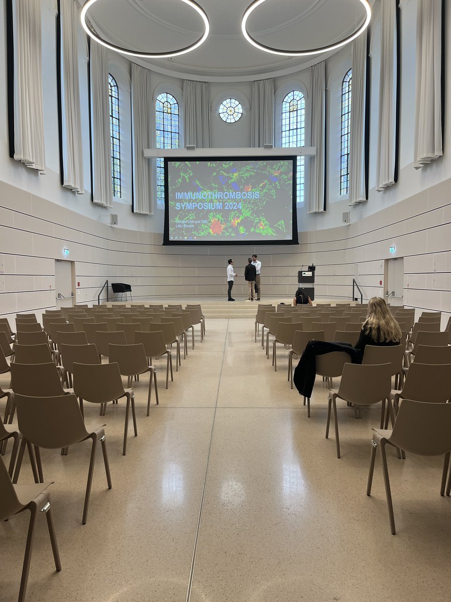 Vascular Signaling And Sensing Lab (@vascsensing_lab) on Twitter photo What a wonderful location for the #immunothrombosis symposium 2024 organized by Konstantin Stark & @nicolai_leo in München! Looking forward to two exciting days of science! Thank you for the invitation <a href="/LMU_Muenchen/">Universität München</a> What a wonderful location for the #immunothrombosis symposium 2024 organized by Konstantin Stark & @nicolai_leo in München! Looking forward to two exciting days of science! Thank you for the invitation <a href="/LMU_Muenchen/">Universität München</a>