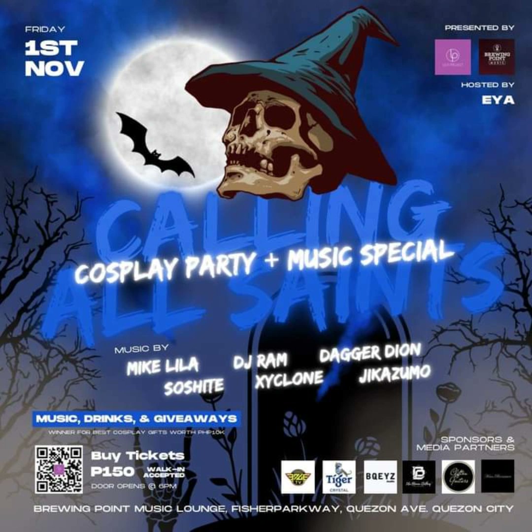 Tara gig!  🥳🥳🥳

Calling All Saints!!! Lets go cosplay + music 🛎

facebook.com/lilaproject.ph
facebook.com/share/p/5ungFK…

See you at the event! 😻