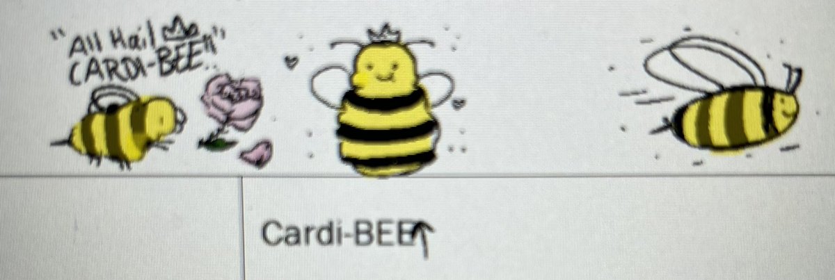 One of the most rewarding aspects of the waggle dance practical with first year students is to receive plenty of bee-love in many forms 😍 thanks to the drawer of this masterpiece!