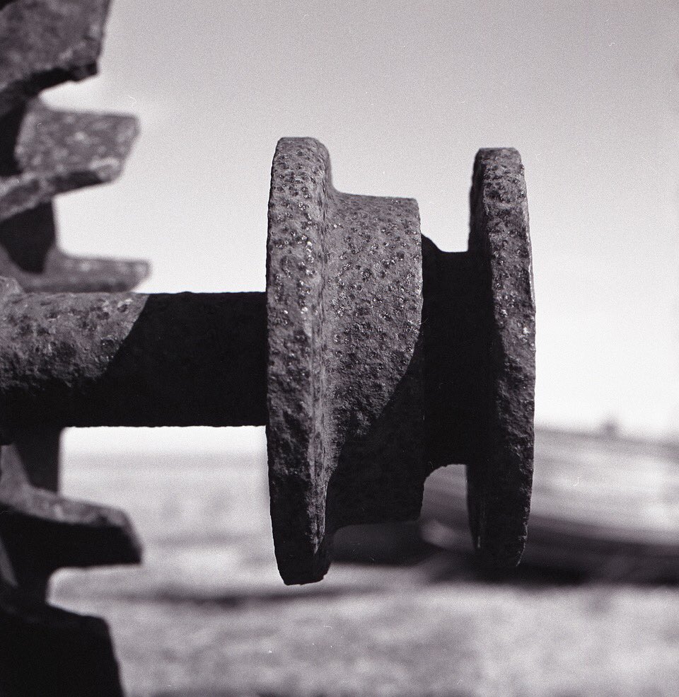 Went #dungeness for holiday. Took these pics with me 1959 #Rolleiflex 2.8f they’re straight from camera. No editing. What piece of kit. Only 12 shots per film so disciplined patient (lucky) stuff

#oldcamera #oldphotographer 

#filmphotography #photography #bnw #kodak400tx #kent