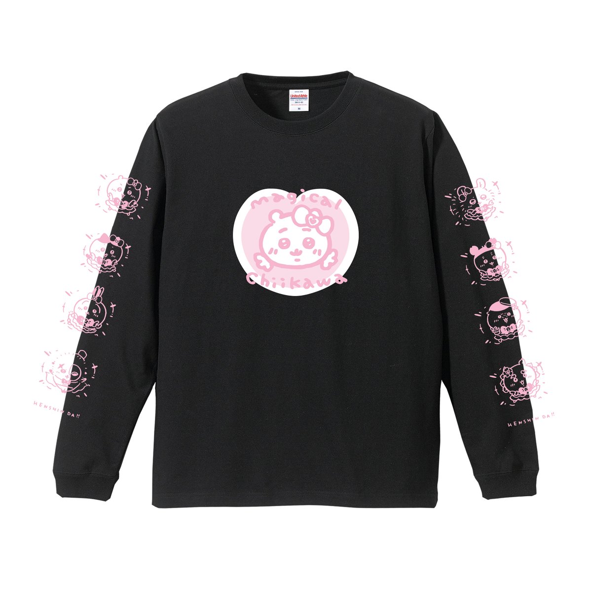 💗新商品💗 『#まじかるちいかわ L/S Tシャツ（M／L）（全2柄）』 各