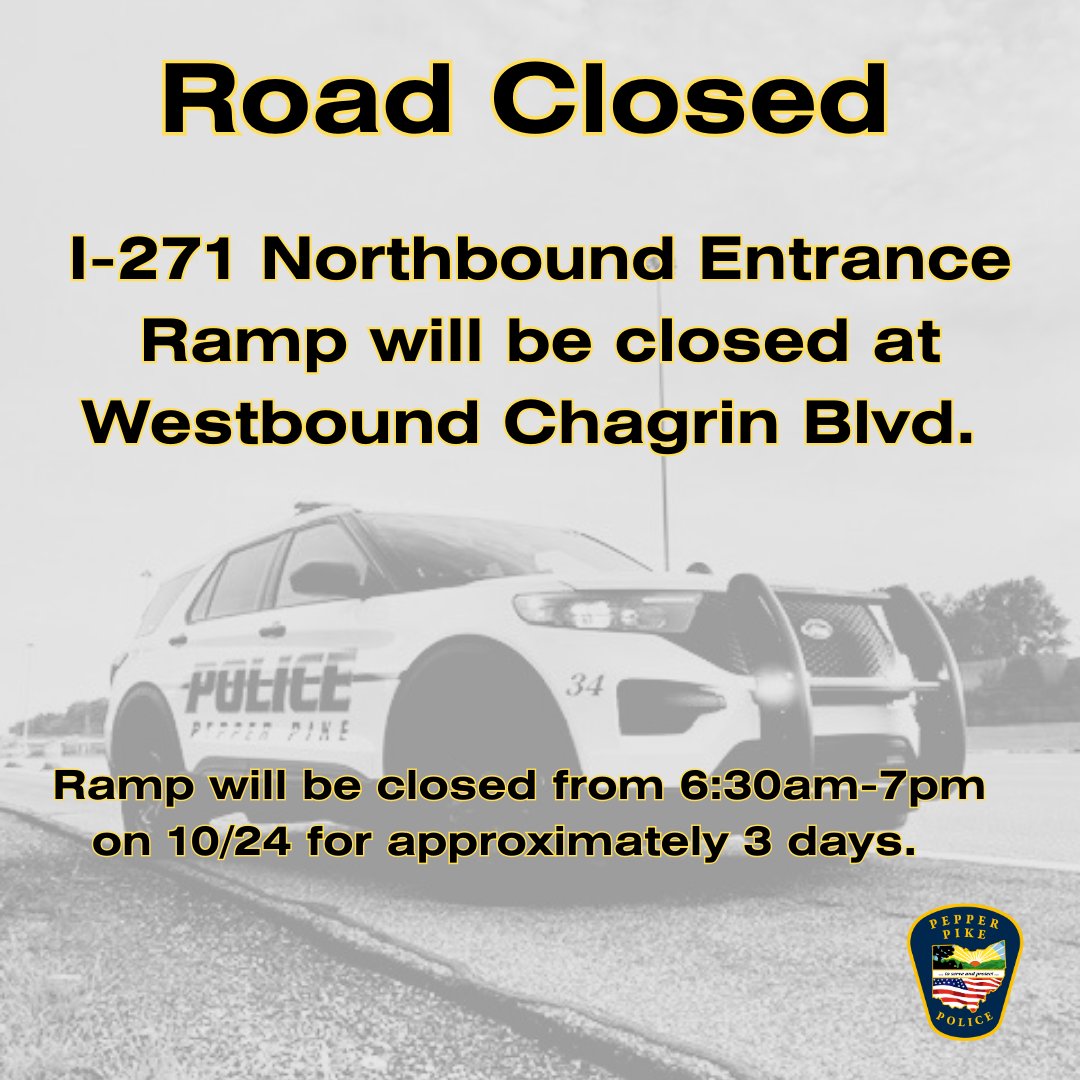 🚧Road Closure Notice 🚧