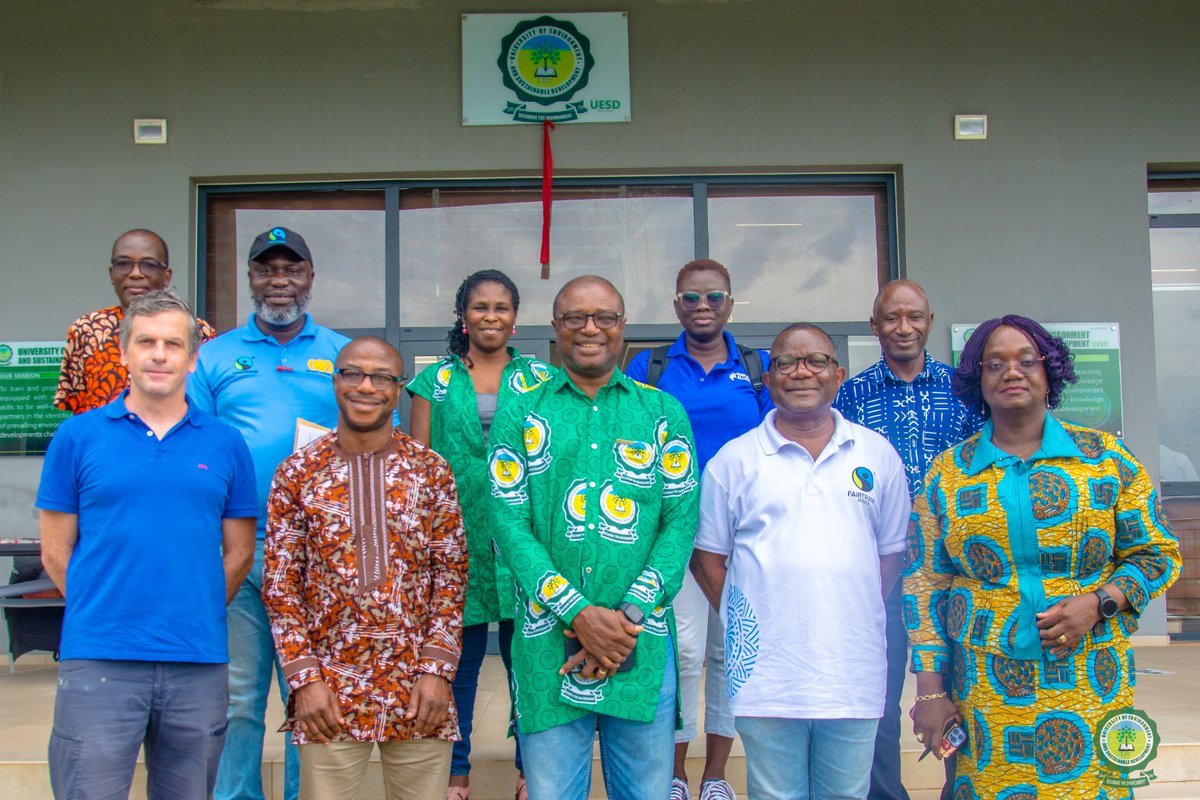 uesdgh's tweet photo. UESD and Golden Exotics Limited (GEL), banana and pineapple production company in Asutsuare, Ghana discuss possible areas of joint venture. Read More... https://t.co/n93n6jda62
#UESD24
#HOPE24 https://t.co/TxiOsLN3FO