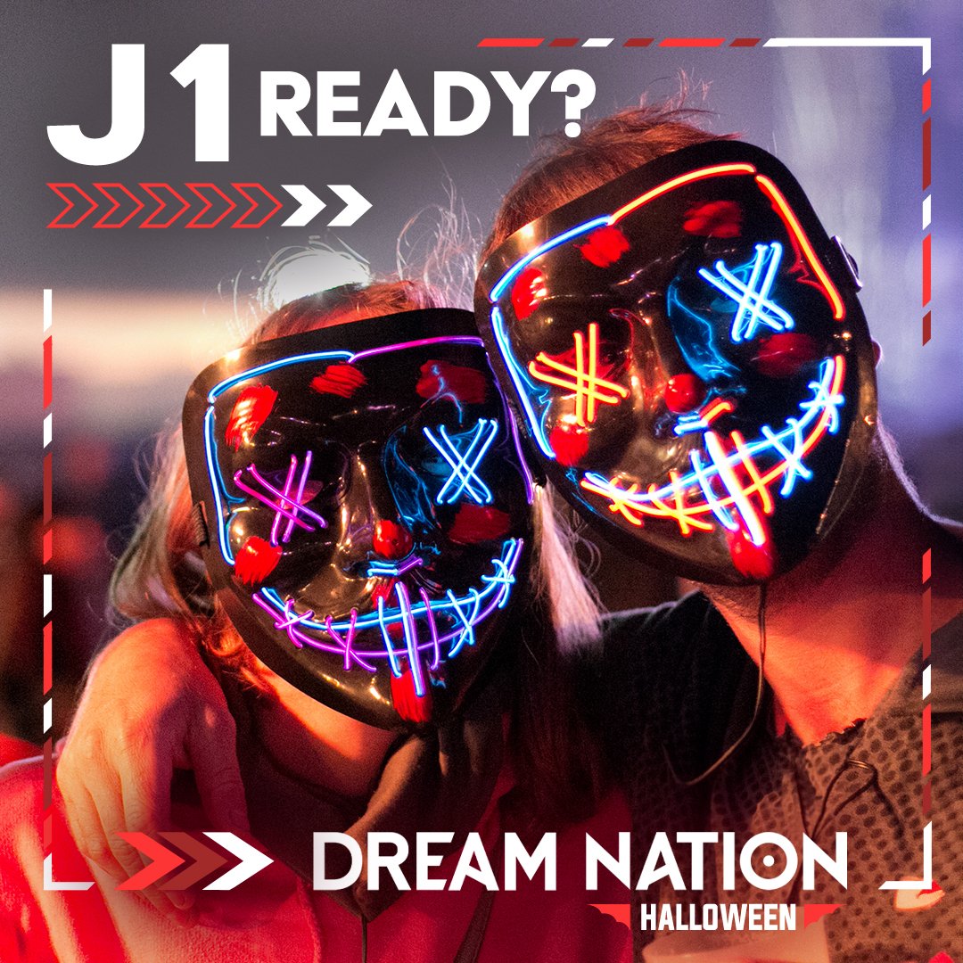 Plus que quelques heures nous séparent de l'ouverture de cette dinguerie pour Halloween. Vous sentez l'adrénaline monter ? 😏 
Il reste des places pour ce week-end ! C’est par ici : 
➡ Event : bit.ly/DN24-Event
➡ Ticket : dreamnation.fr/billetterie