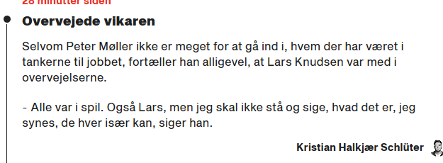 Så er det vidst på tide med en gedigen undskyldning fra alle jer, der ikke mente jeg var i spil! #allevarispil