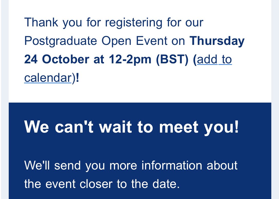 GetIntoGEM's tweet image. There’s meant to be a QMUL Virtual Postgrad Open Day happening right now but I still haven’t received any details. Can anyone share them with me?!

@QMUL @QMULBartsTheLon @QMULopendays