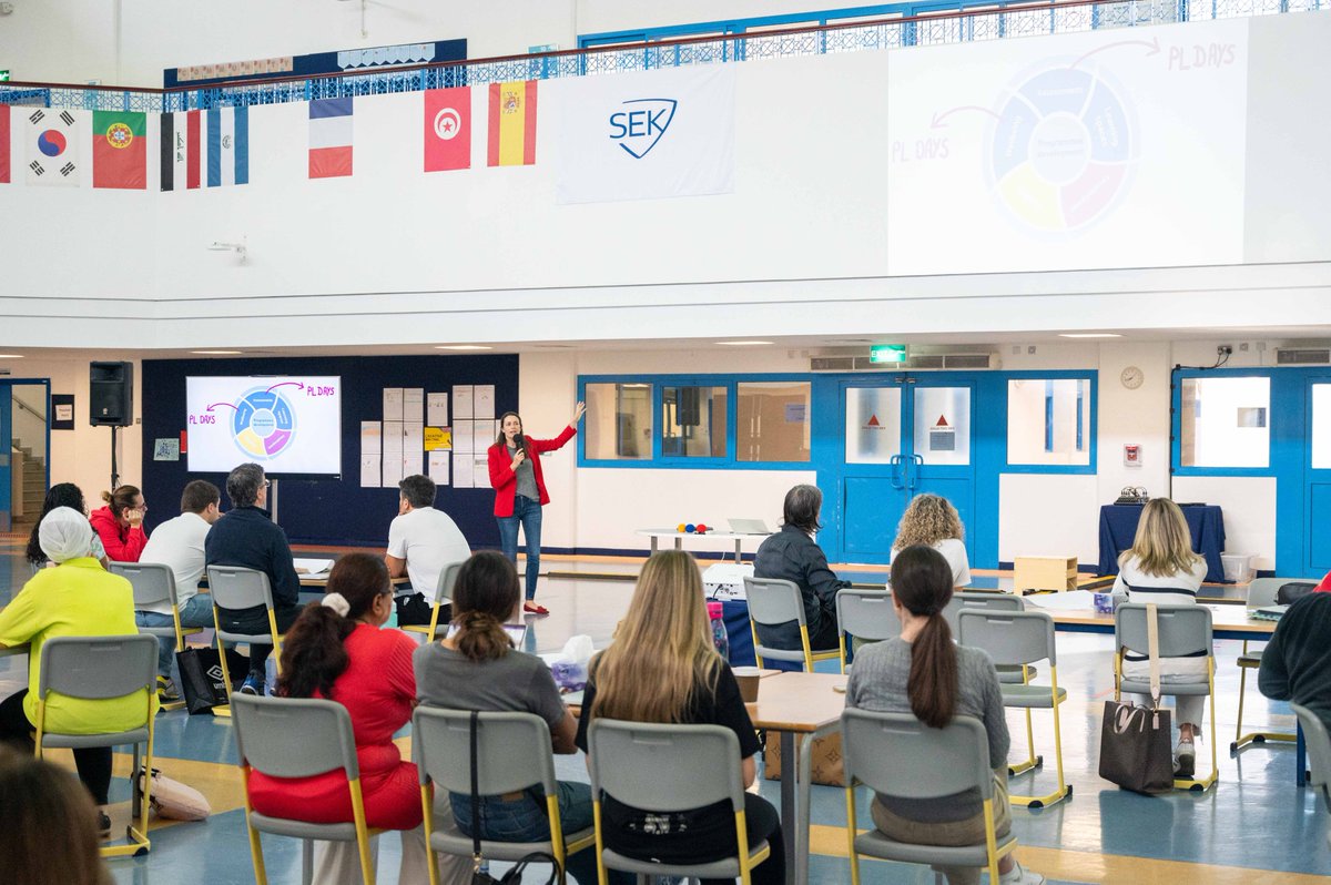 sekqatar's tweet photo. We had an inspiring PL Day at @sekqatar! 🙌 Focused on refining assessments, feedback, and empowering student agency. Our committees are also working on some exciting initiatives—stay tuned! 🌟 Together, we’re driving growth and innovation! 💪 #PLDay #IBCurriculum https://t.co/UJYh0VyDYY