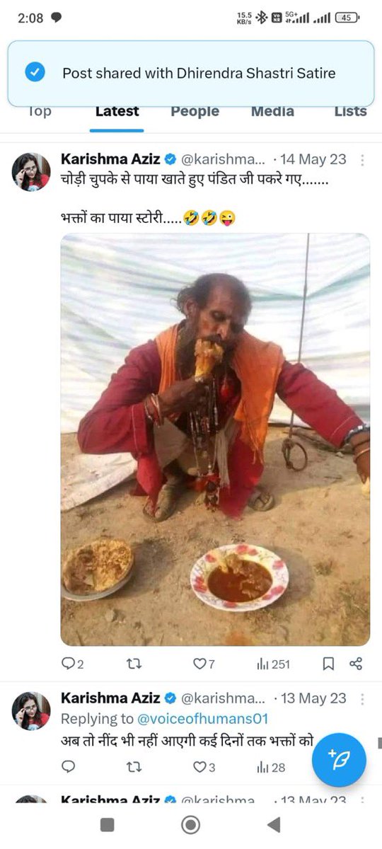 MrParleG's tweet photo. हिन्दुओं और अनुसूचित जाति का अपमान अब और बर्दाश्त नहीं होगा!
@bihar_police @MuzaffarpurPol3 कृपया इस हिन्दू विरोधी महिला के खिलाफ तुरंत सख्त कार्रवाई करें जिसने हिन्दू आस्था का अपमान किया है। अब देरी नहीं सहेंगे, तुरंत कार्रवाई कीजिए!
#RepostMust
#ArrestKarishmaAziz https://t.co/4XyS6HLeMn