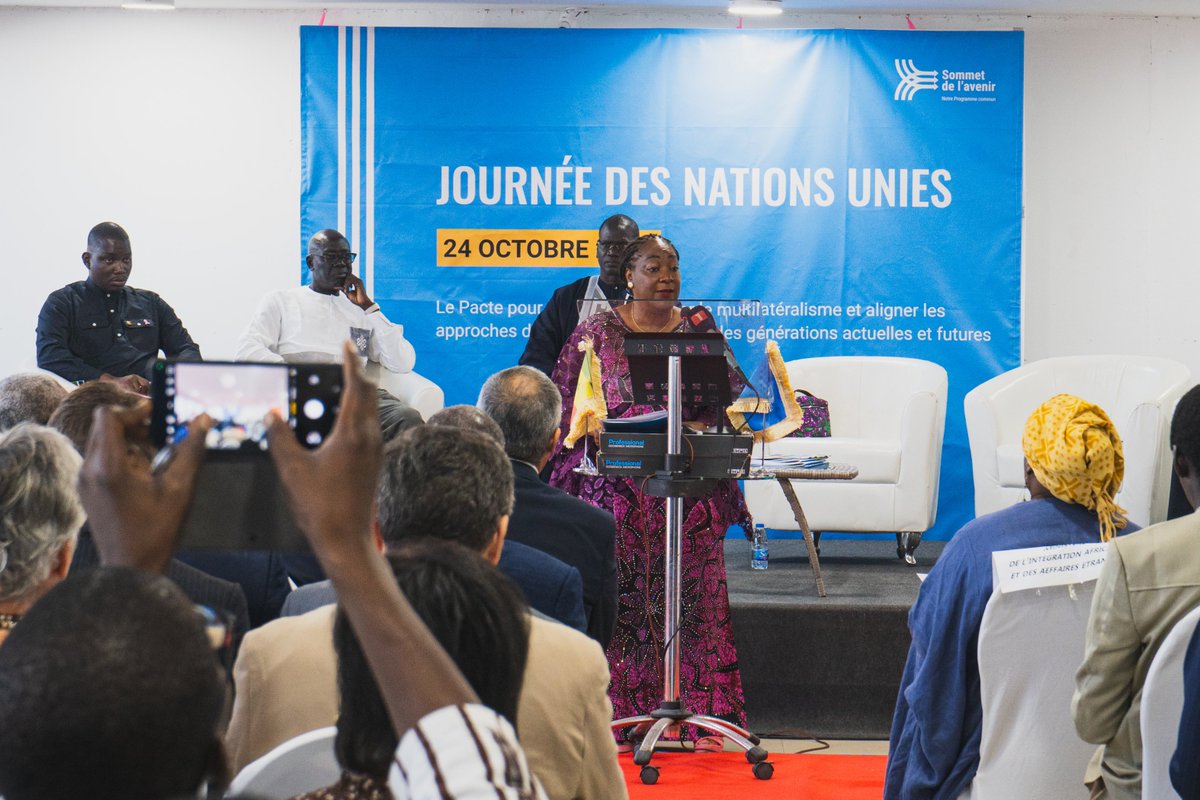 OnuSenegal's tweet photo. « Je tiens à féliciter le Gouvernement sénégalais pour le récent lancement de Sénégal 2050 : Agenda National de Transformation. Ce plan ambitieux incarne la volonté collective de bâtir une nation souveraine, juste &amp; prospère » @AminataMaiga20 - Coordonnateur Résident @OnuSenegal https://t.co/dAmzGaEn55