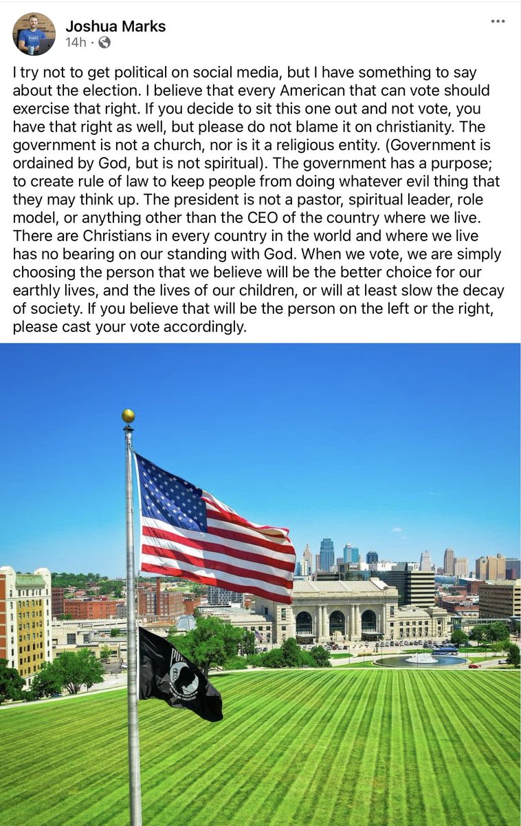 The elections are important. Please vote.