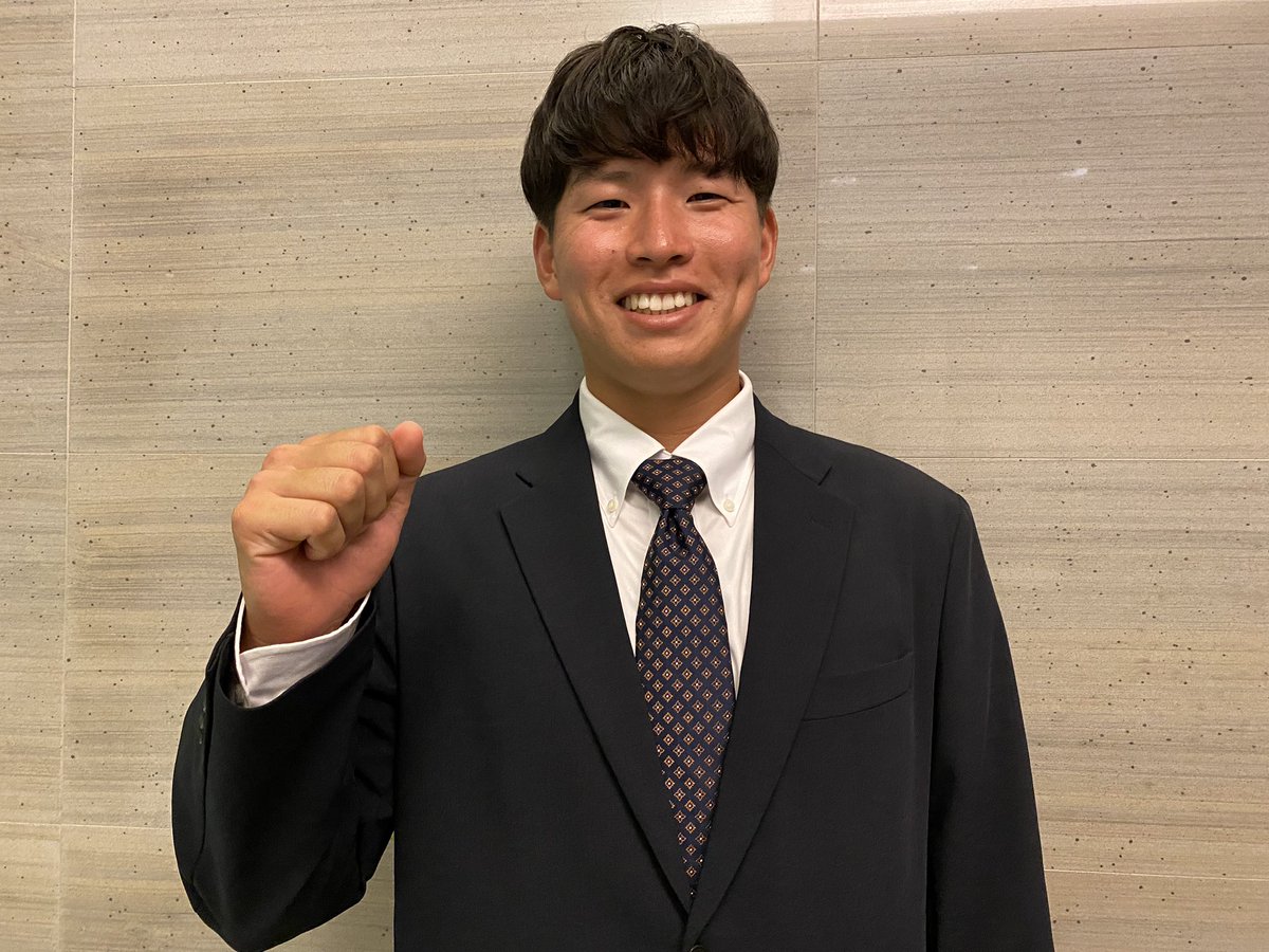 Albi_BC_PR's tweet photo. 下川選手が東京ヤクルトスワローズから育成3位指名を頂きました👏✨✨
#swallows
#下川隼佑
#オイシックス新潟アルビレックスBC https://t.co/6MGgP9CfjP