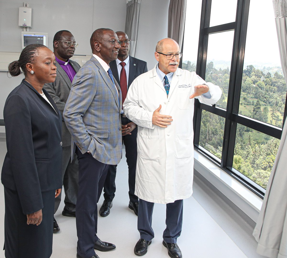 MOH_Kenya's tweet photo. Cabinet Secretary for Health, Dr. Deborah M. Barasa, joined H.E. President William Ruto in officially opening the AGC Tenwek Hospital Cardiothoracic Centre today. This facility marks a significant advancement in cardiovascular health services, aimed at enhancing the well-being of the Kenyan population.

Dr. Barasa emphasized the urgent need for effective interventions against cardiovascular diseases, which are the second leading cause of mortality in Kenya, contributing to 13% of total deaths and 25% of hospital admissions.

To support Universal Health Coverage, the CS noted cardiovascular conditions have been prioritized in the health insurance funds of the Social Health Authority, ensuring comprehensive coverage for affected individuals. Initiatives are also underway to strengthen community health systems through training Community Health Promoters (CHPs) and implementing community screening programs.

Highlighting the prevalence of hypertension in Kenya, Dr. Barasa also noted that a recent report indicates a 33% prevalence rate among adults, reinforcing the need for effective management and preventive strategies. In response, the Ministry of Health has launched the second Strategic Plan for the Prevention and Control of Non-Communicable Diseases (2021/22-2025/26), aiming to reduce premature non-communicable disease mortalities by one-third by 2030. The National CVD Management Guidelines 2024 have also been unveiled, seeking to standardize and enhance the quality of care across all levels of the healthcare system.

Dr. Barasa expressed gratitude for the support of  stakeholders, affirming that under President Ruto’s leadership, Universal Health Coverage is becoming a reality for all Kenyans.

The event was attended by Bomet County Governor Prof. Hillary Barchok, Principal Secretary for Medical Services Mr. Harry Kimtai, and Chief Operations Officer of Samaritan Purse Mr. Edward Graham among others.
