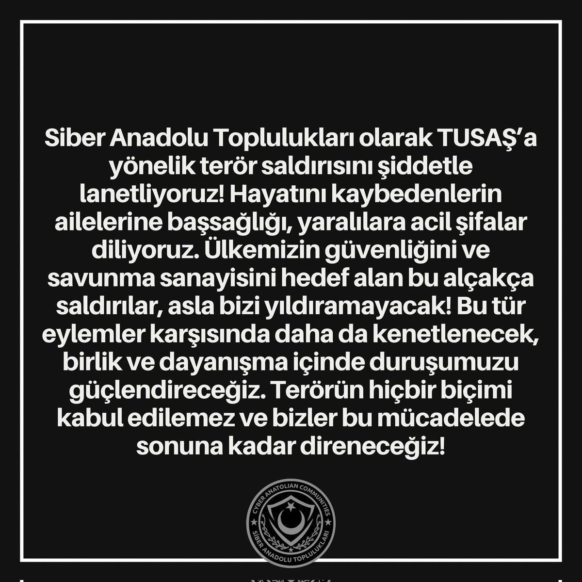 Siber Anadolu Toplulukları tweet media