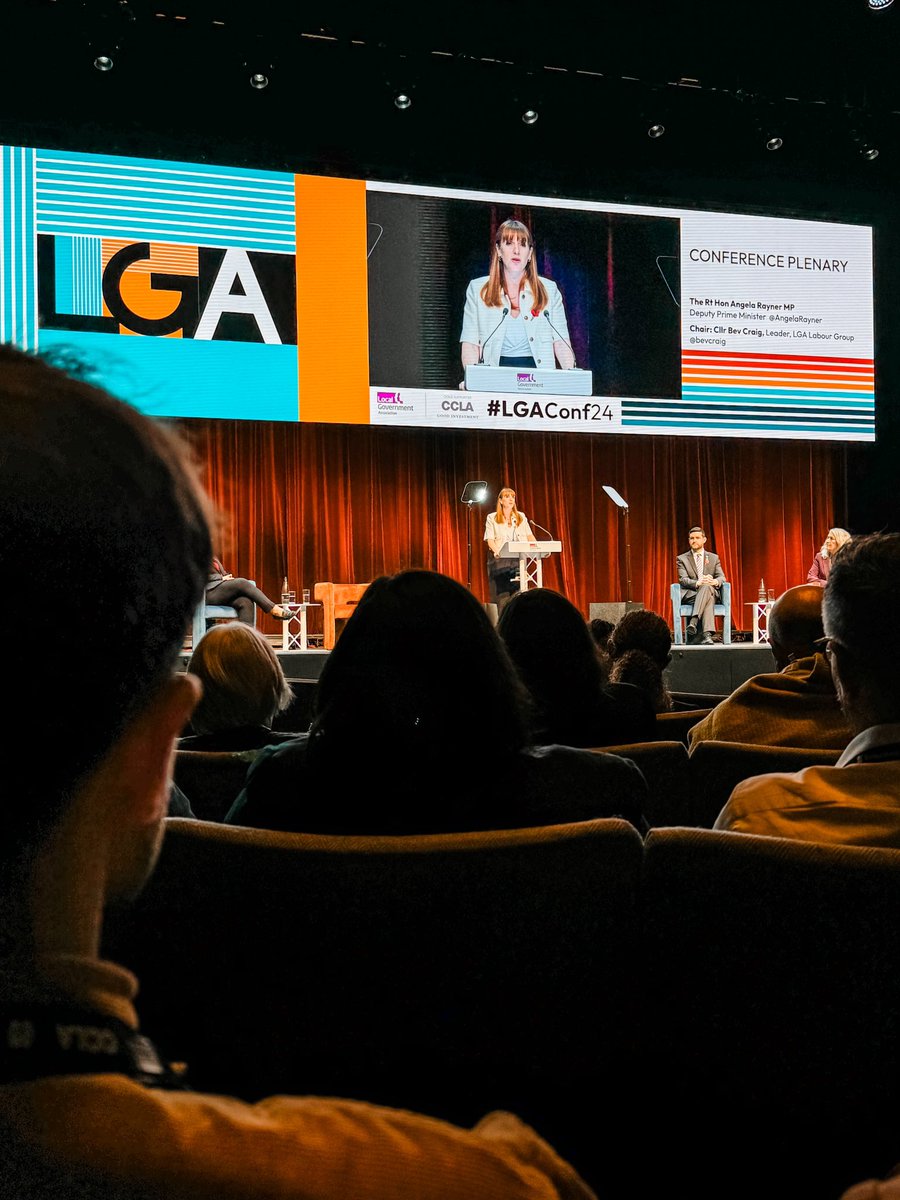 Great to hear such support for Local Government from our new National Government. #LGAConf24 feels like a real reset of our relationship. I’m optimistic real work will now start to repair our broken structures &amp; funding model so we can better serve our communities &amp; residents.
