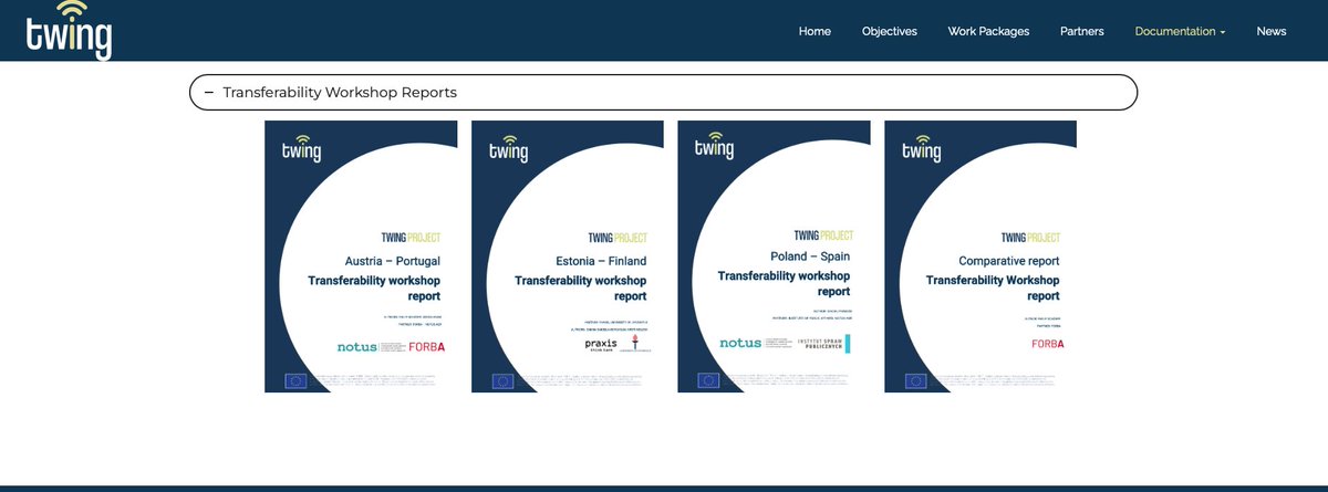 🚨The Transferability Workshop reports are now available! Explore exemplary #telework practices and regulations that could be adapted across sectors or countries🌍
Dive into the conditions that make these practices work
➕Check them out here:
twingproject.eu/documentation/…