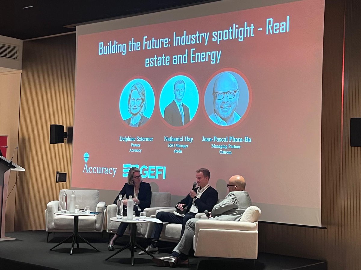 Finance4Change's tweet photo. @abrdn_plc's Nathaniel Hay highlighted the various decarbonisation frameworks and regulations guiding the real estate sector toward net-zero goals. However, he emphasized that financial incentives remain a limiting factor. https://t.co/W7R5WqVANU